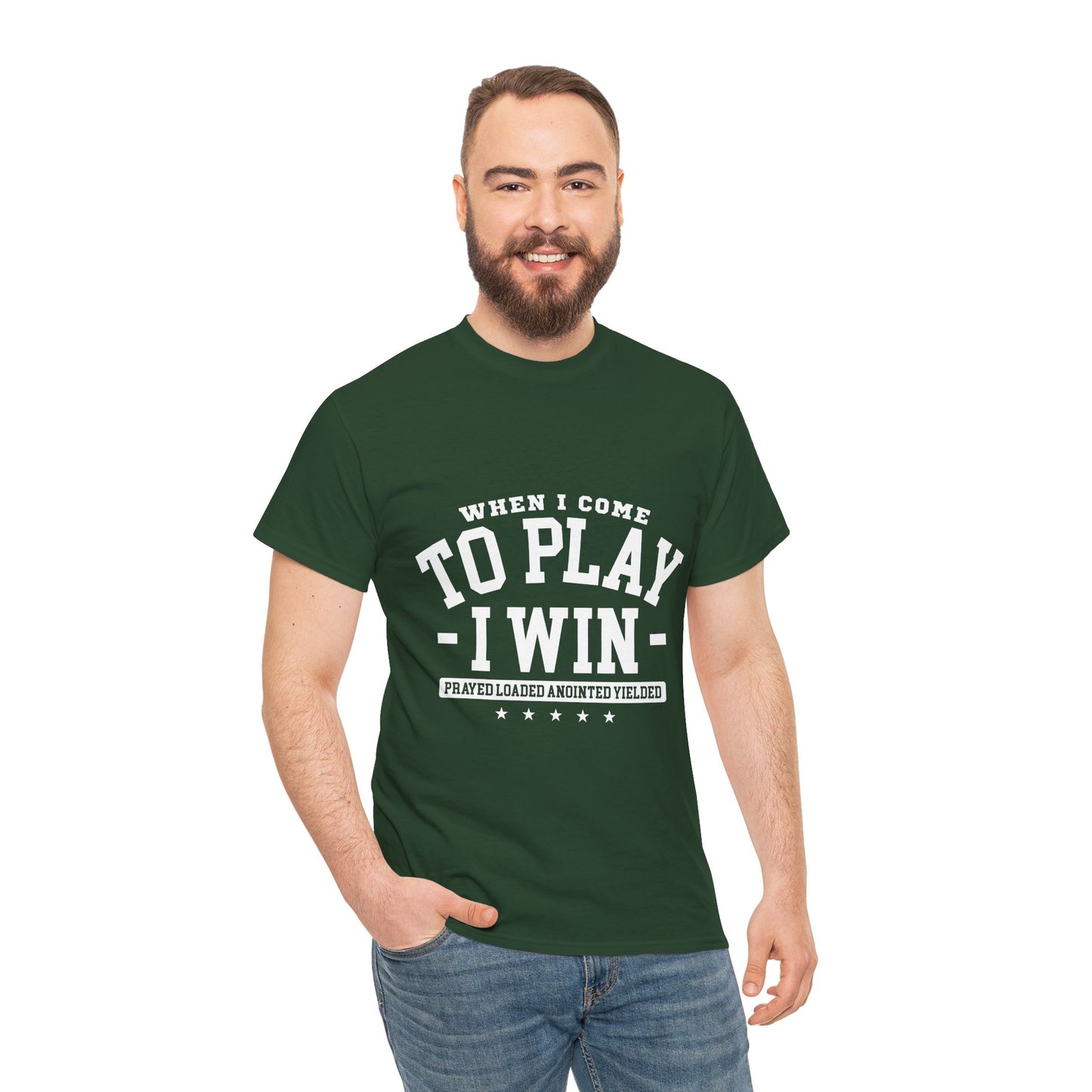 Fun and Inspiring Unisex Heavy Cotton Tee