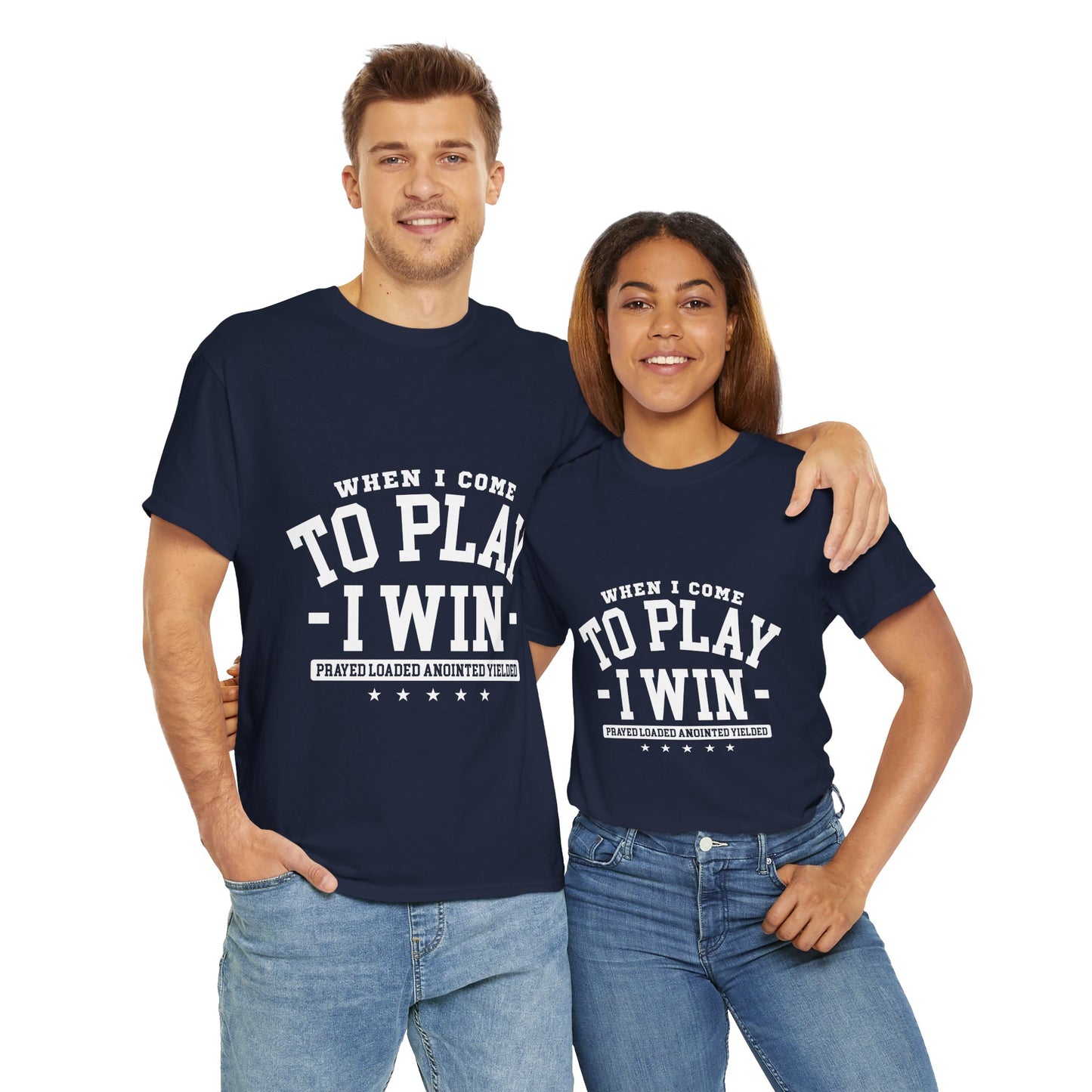 Fun and Inspiring Unisex Heavy Cotton Tee