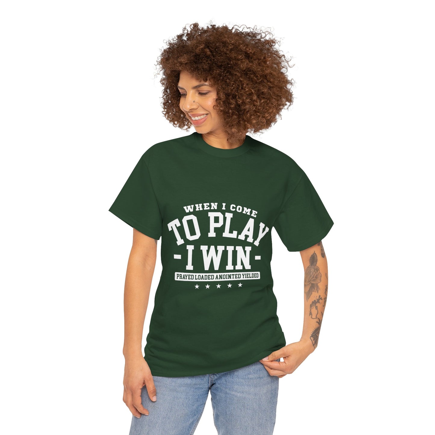 Fun and Inspiring Unisex Heavy Cotton Tee