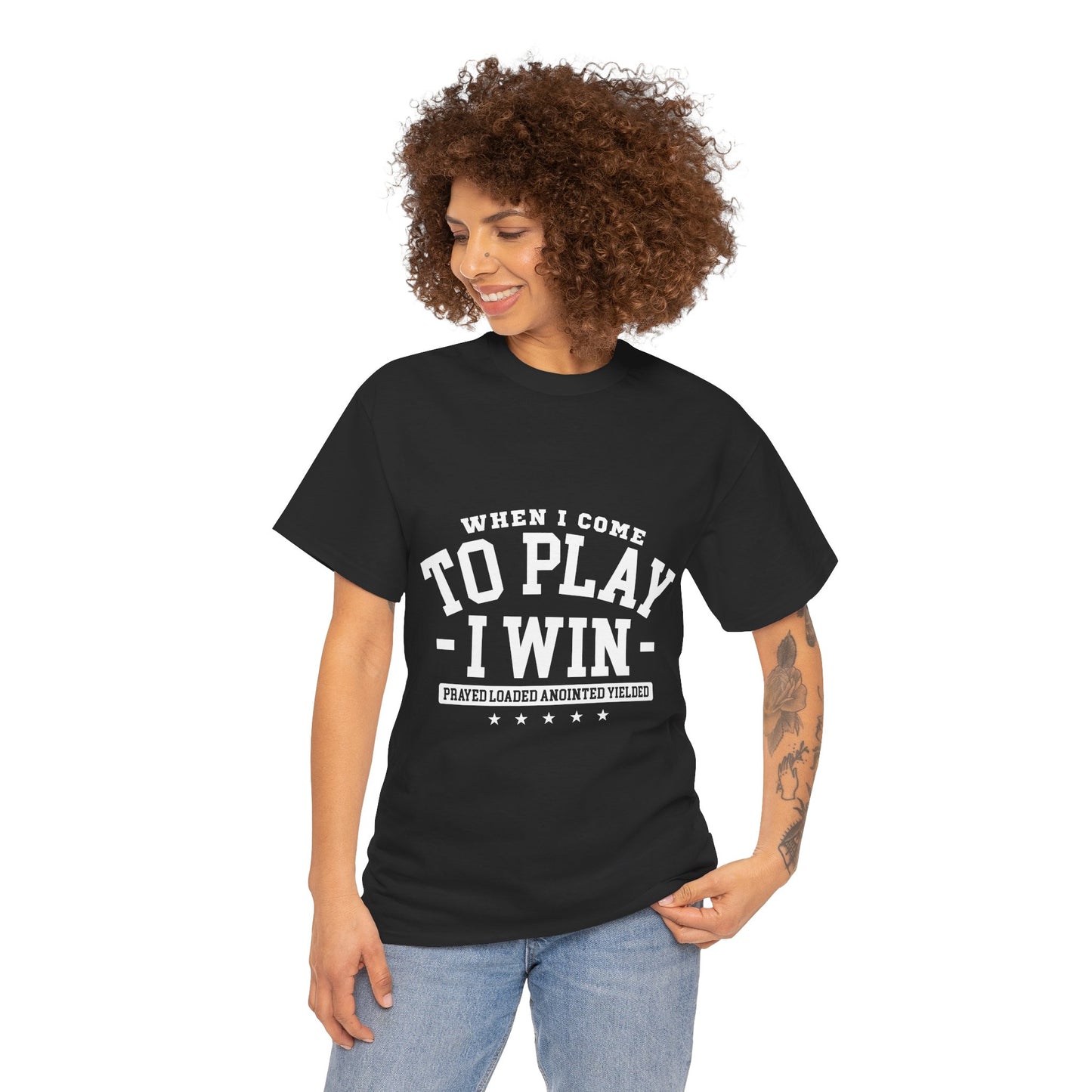 Fun and Inspiring Unisex Heavy Cotton Tee