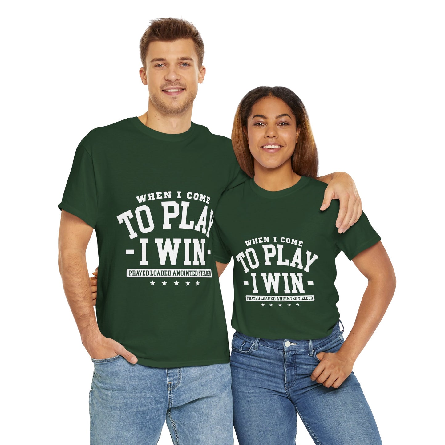 Fun and Inspiring Unisex Heavy Cotton Tee