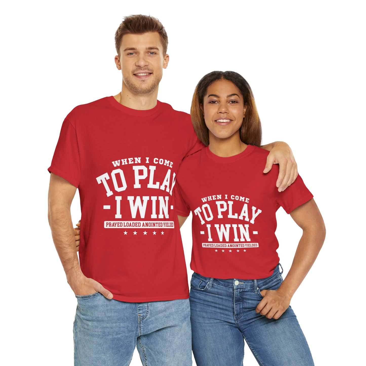 Fun and Inspiring Unisex Heavy Cotton Tee