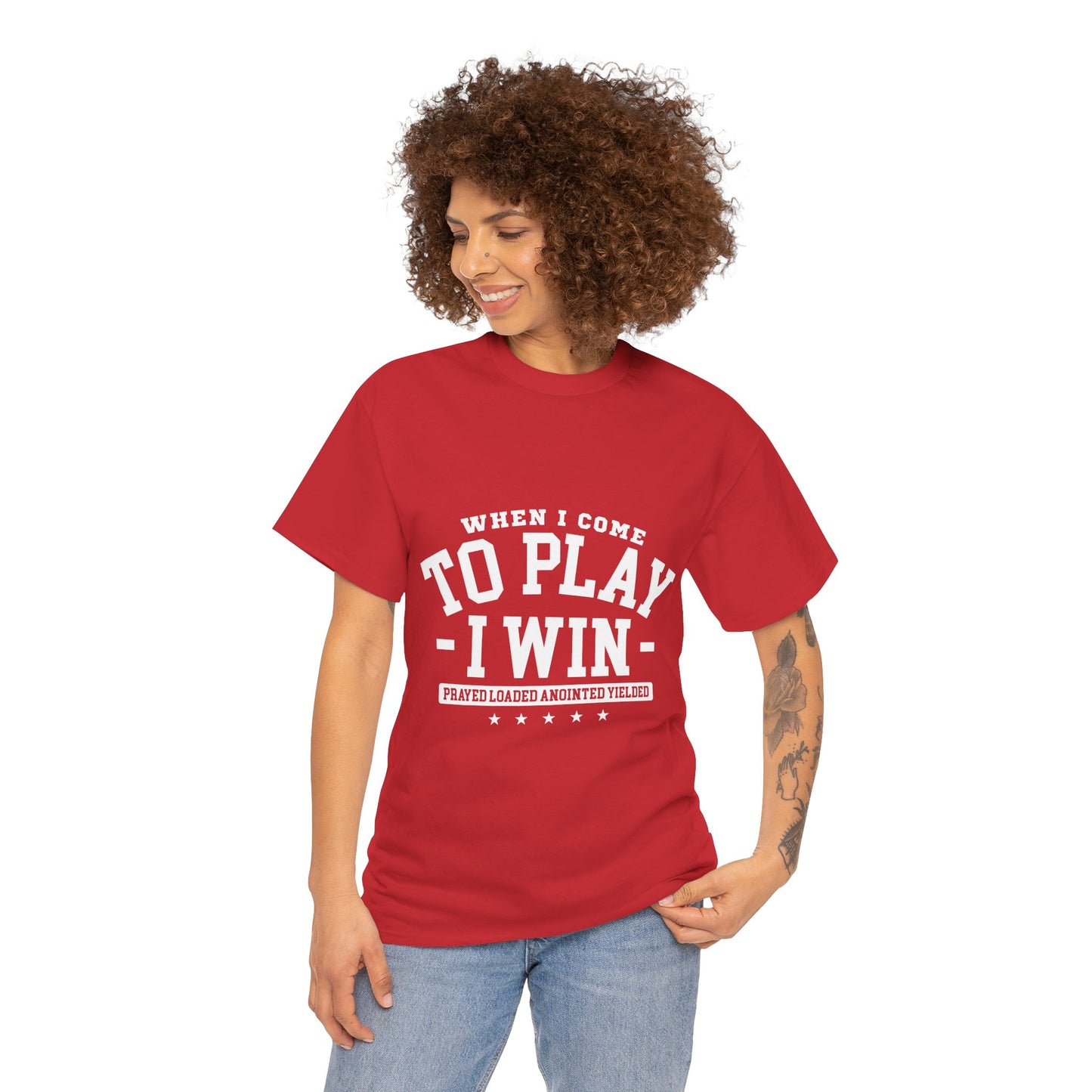 Fun and Inspiring Unisex Heavy Cotton Tee