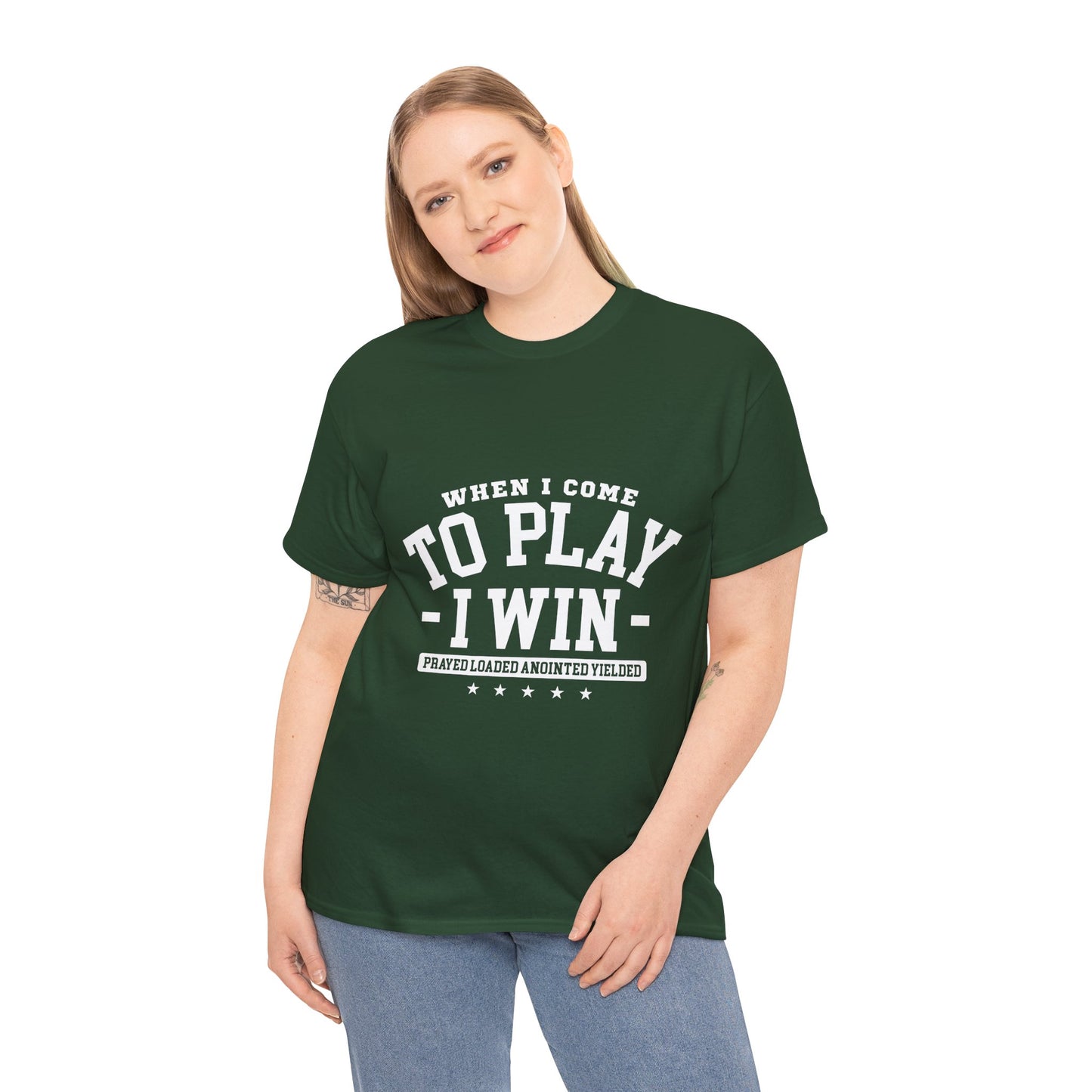 Fun and Inspiring Unisex Heavy Cotton Tee