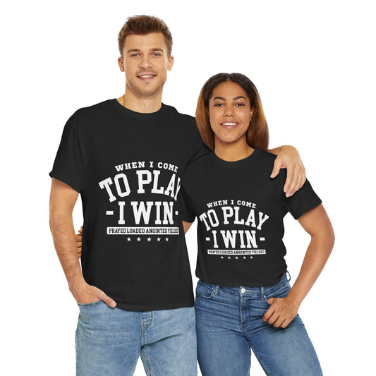 Fun and Inspiring  Unisex Heavy Cotton Tee