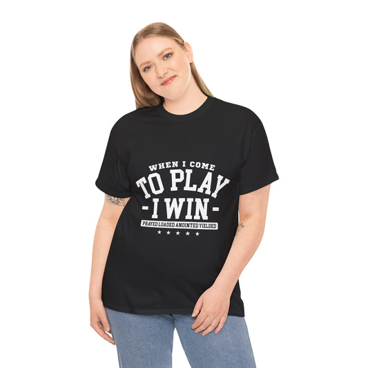 Fun and Inspiring  Unisex Heavy Cotton Tee