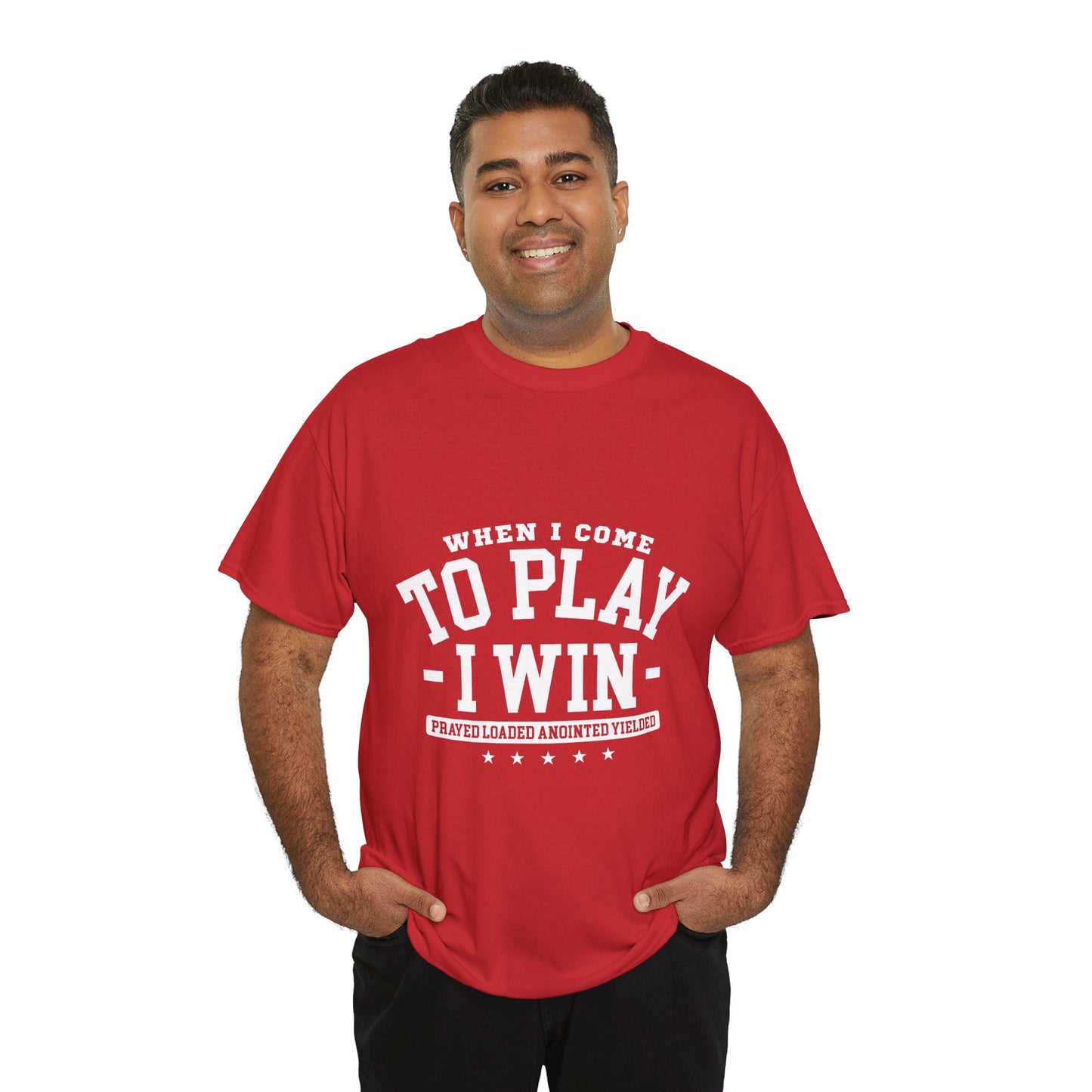 Fun and Inspiring  Unisex Heavy Cotton Tee