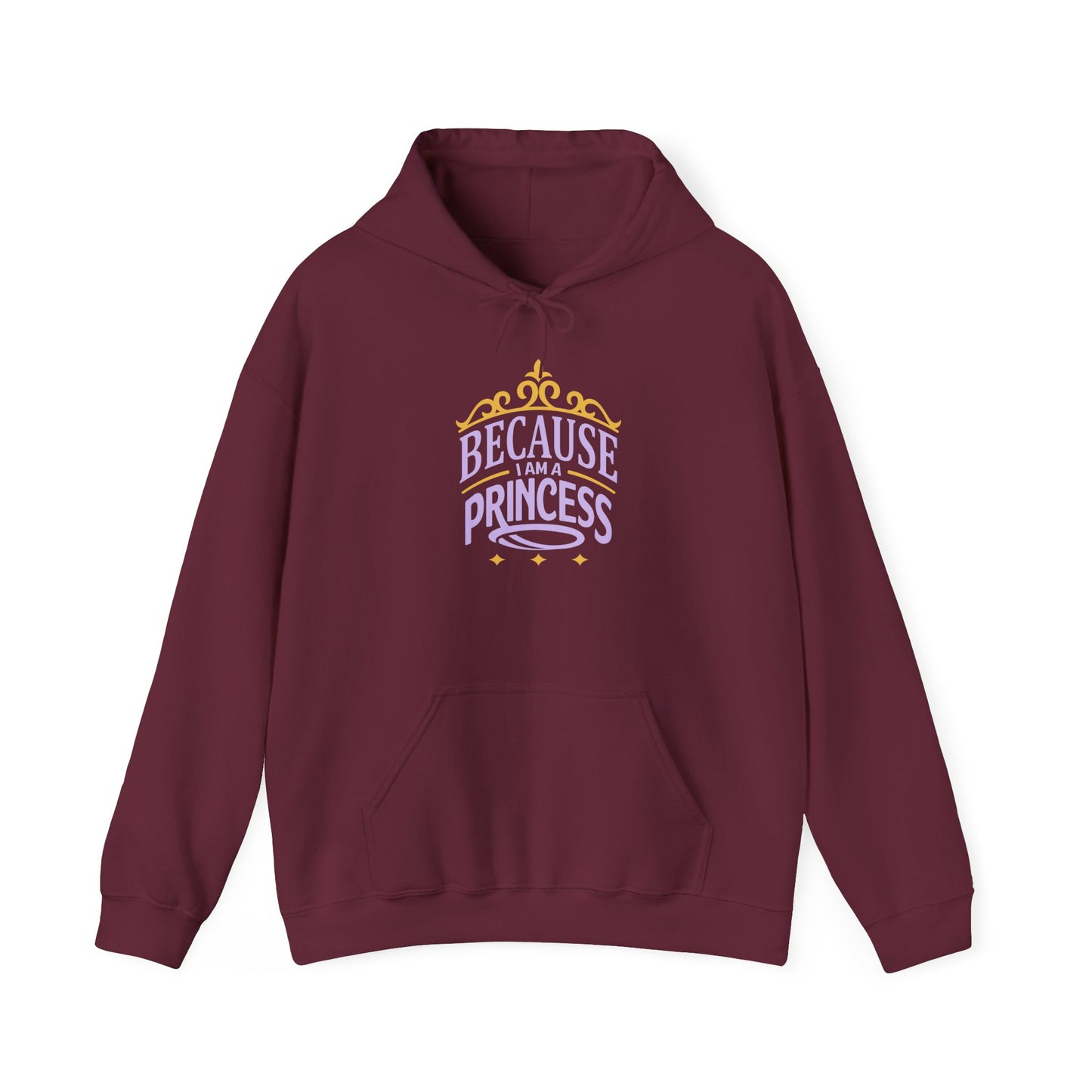 Princess hoodie - Crown Unisex Hoodie - Cute Gift for Women, Birthday Apparel, Cozy Casual Wear, Fun Princess Sweatshirt, Holiday Gift