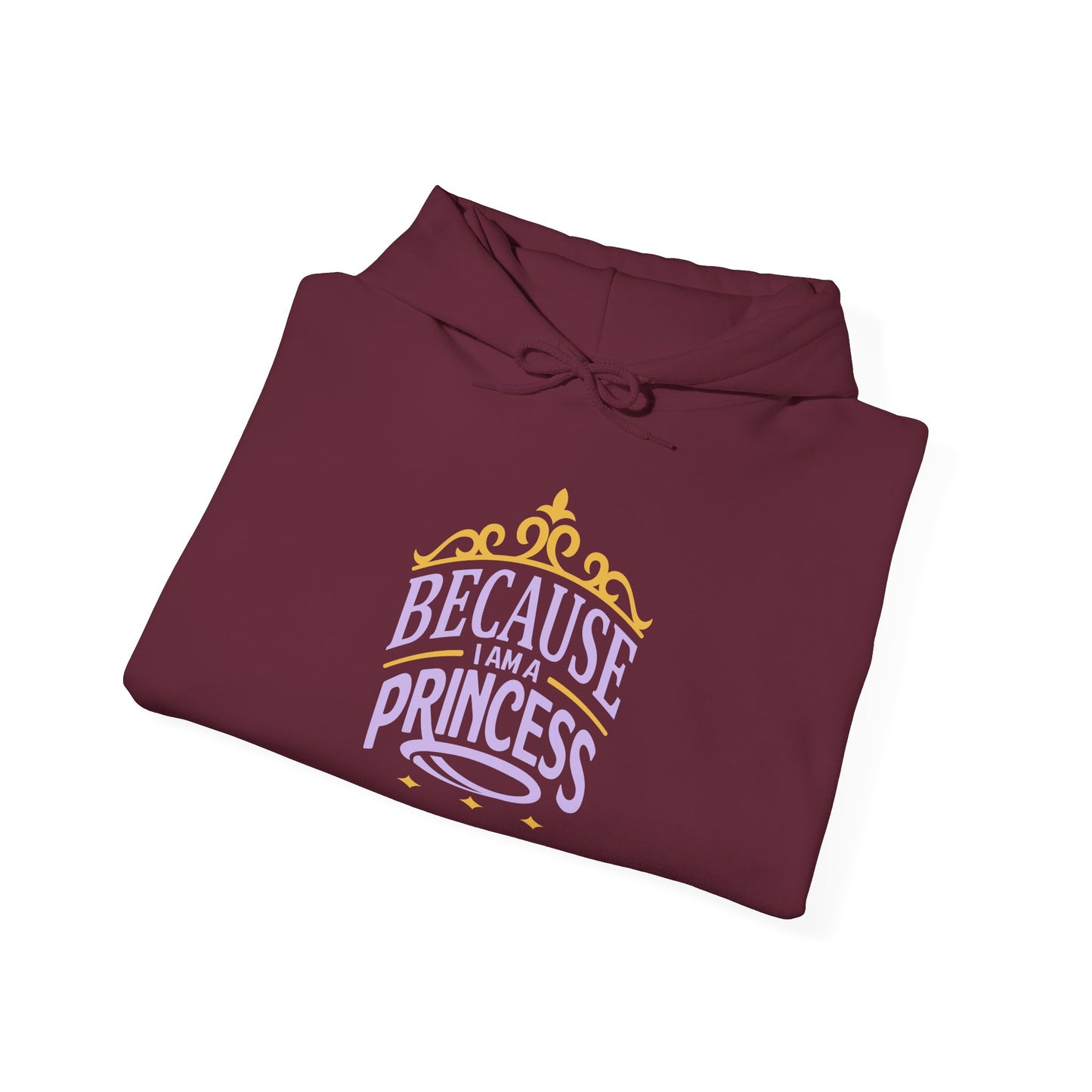 Princess hoodie - Crown Unisex Hoodie - Cute Gift for Women, Birthday Apparel, Cozy Casual Wear, Fun Princess Sweatshirt, Holiday Gift