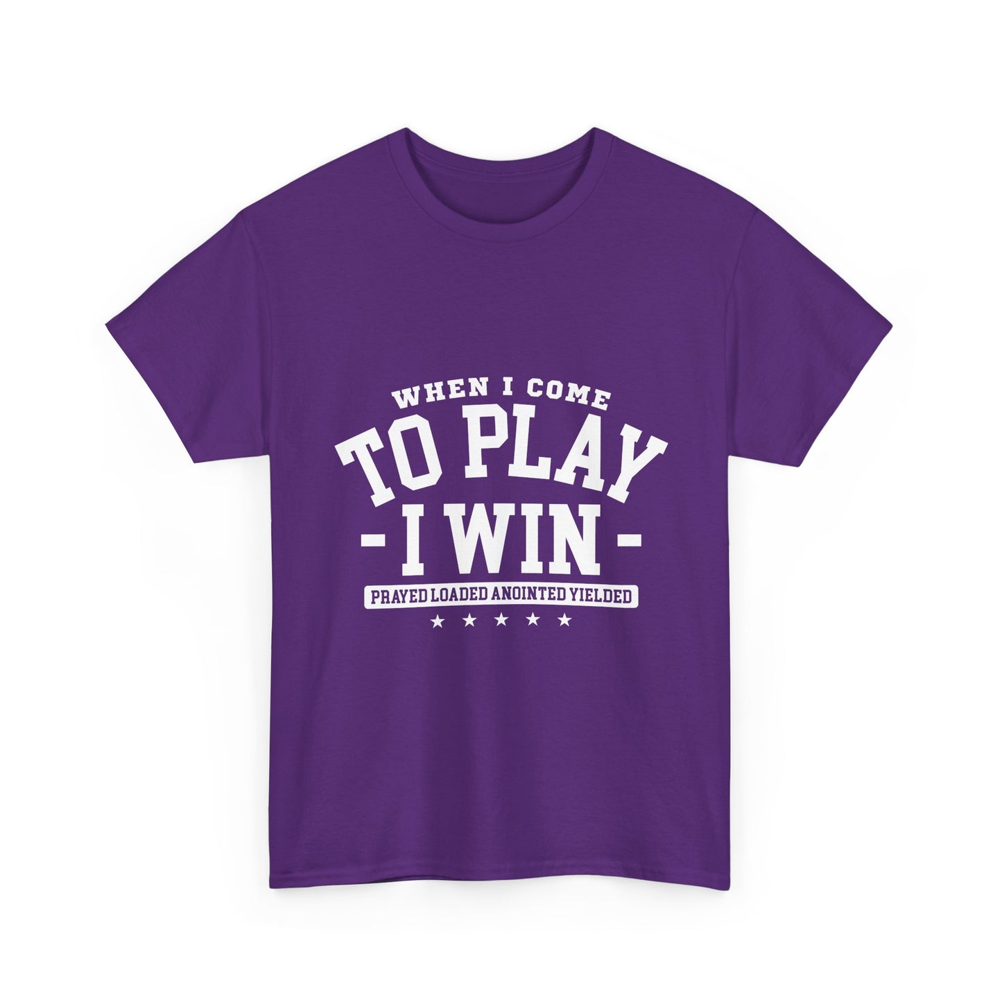 Fun and Inspiring  Unisex Heavy Cotton Tee